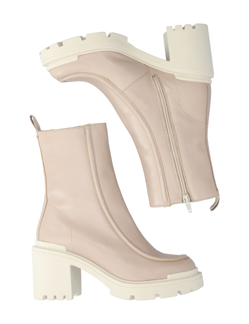 Glattleder Stiefelette