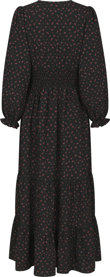 Neo Noir Lumia Floral Dots Dress Black