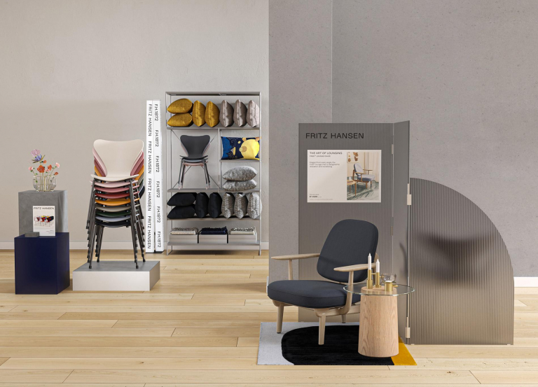 Fritz Hansen Cecilie Manz Ochre vloerkleed 103x130