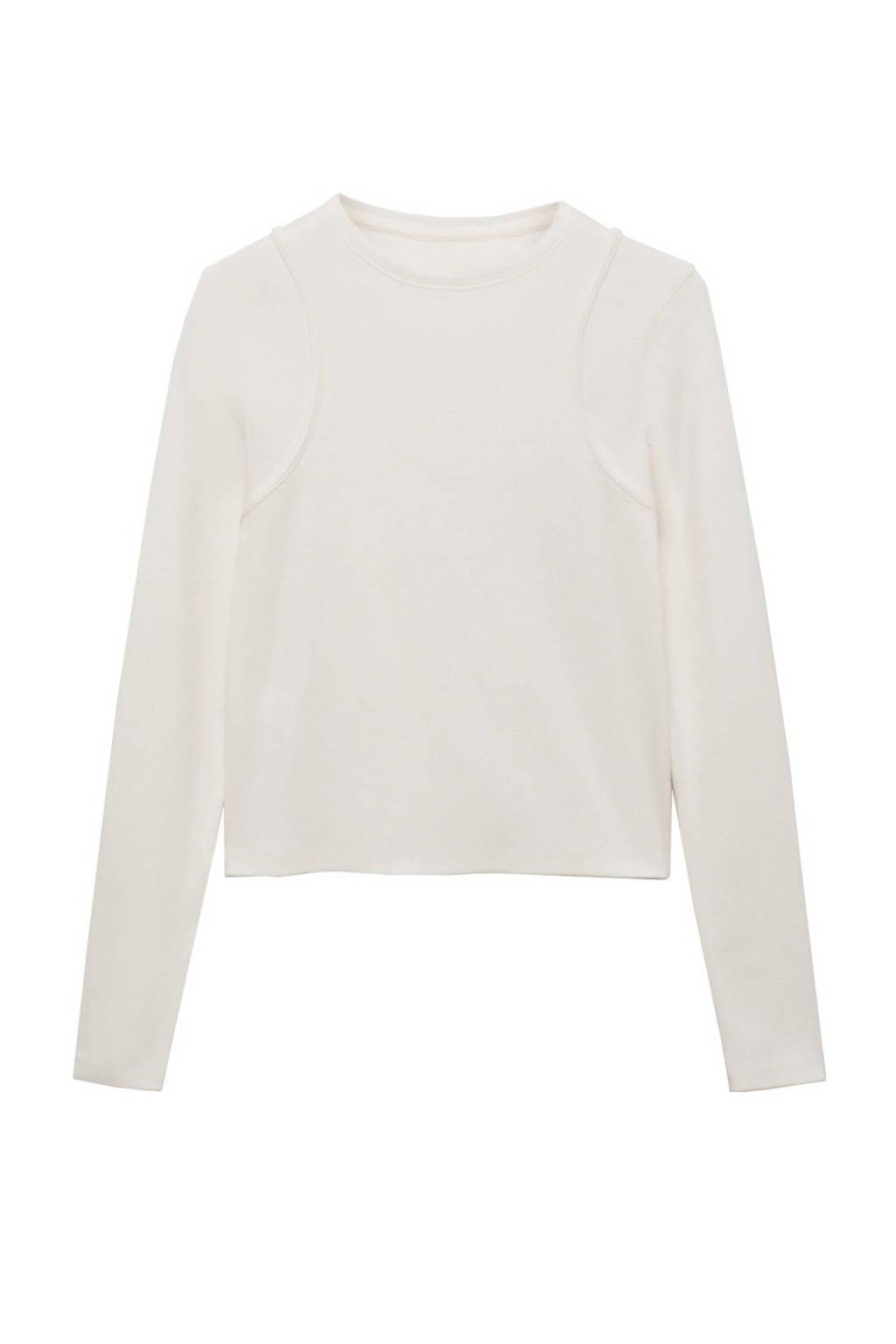 MANGO TEEN longsleeve wit