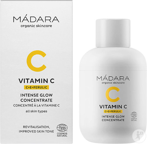 Mádara Vitamin C Intense Glow Concentré À La Vitamine C Toutes Peaux Flacon 30ml