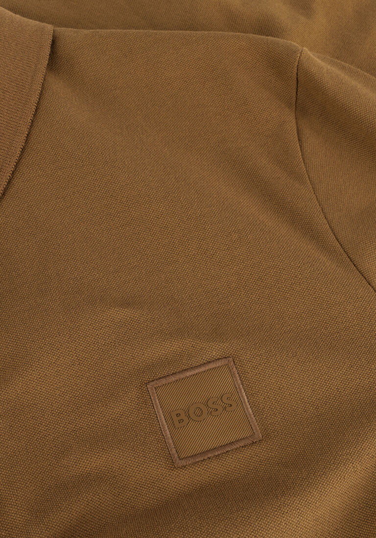 BOSS olijf boss polo passerby