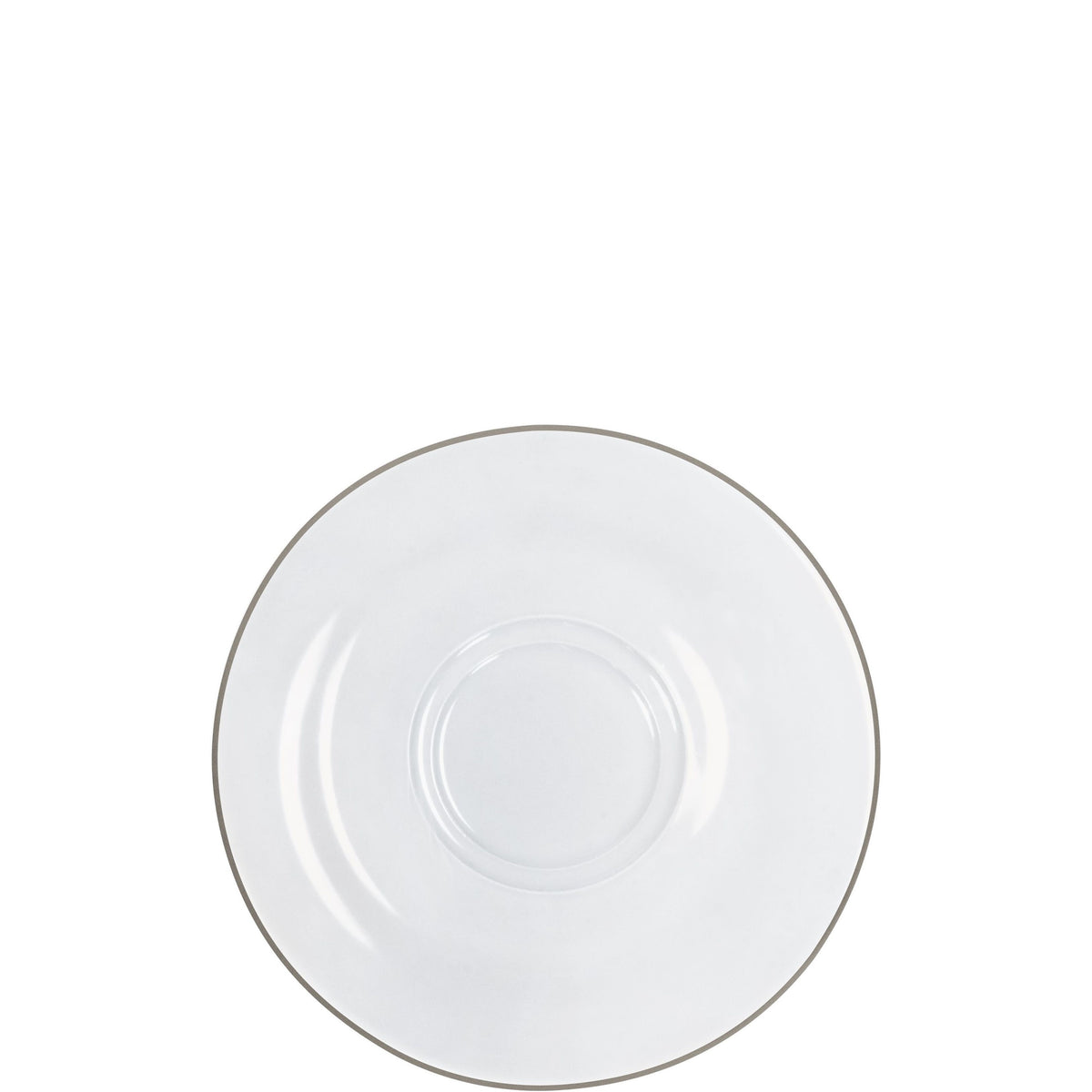 KAHLA Pronto Line Untertasse 16 cm Line warm gray