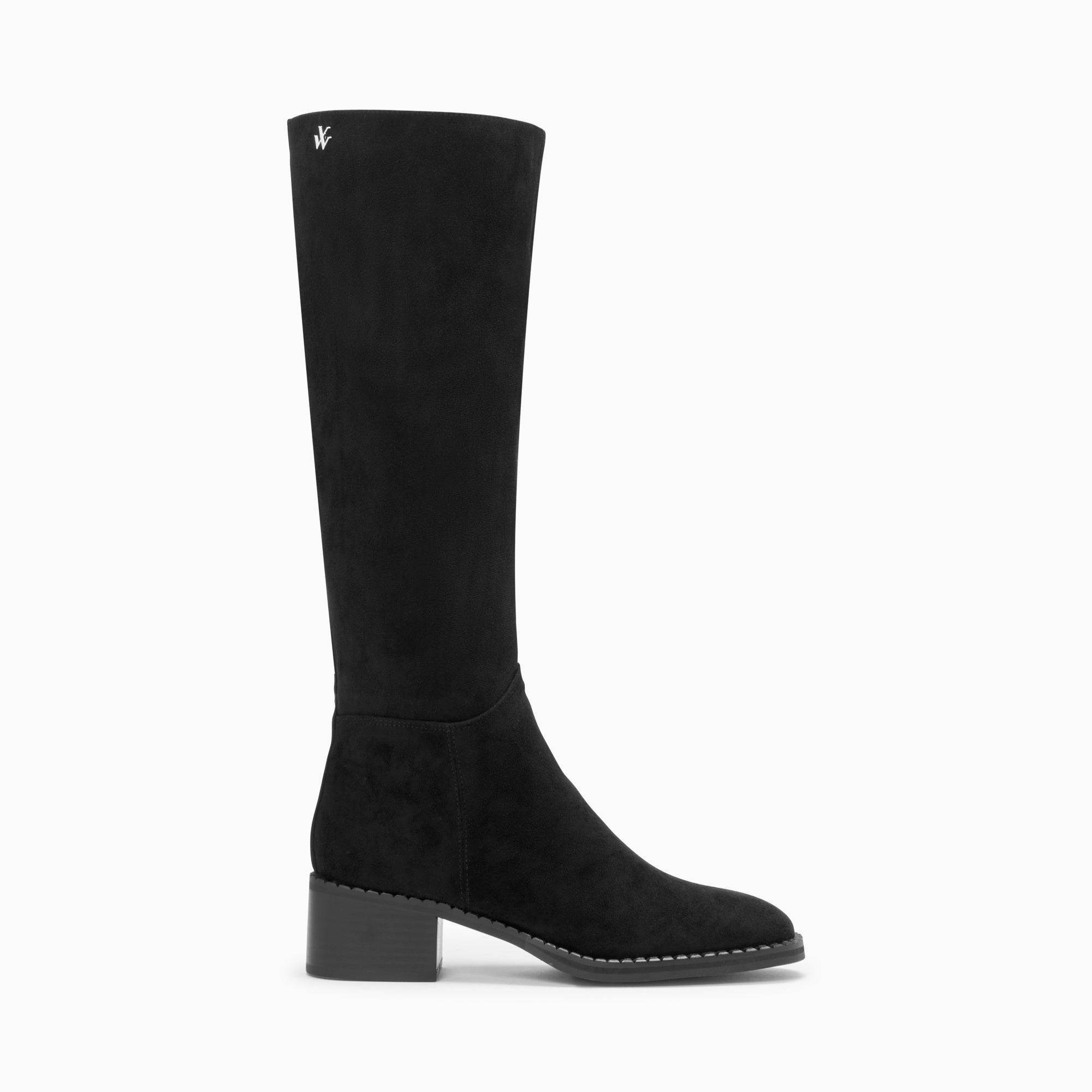 Bottes, Cuissardes-Bottes Irina noires en suédine