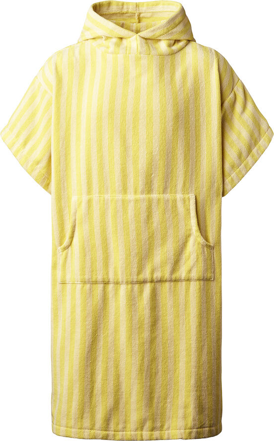 Bongusta Naram Poncho - pristine & neon yellow Pristine & neon yellow
