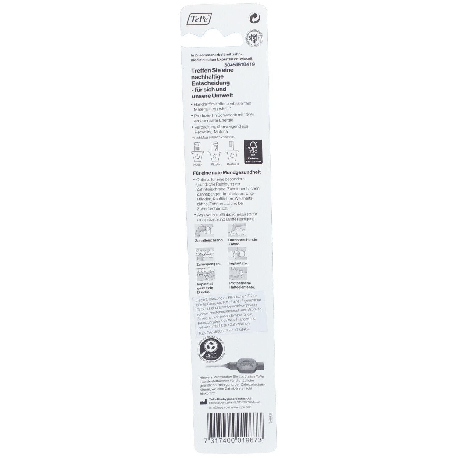TePe Compact Tuft™ Einbüschelbürste