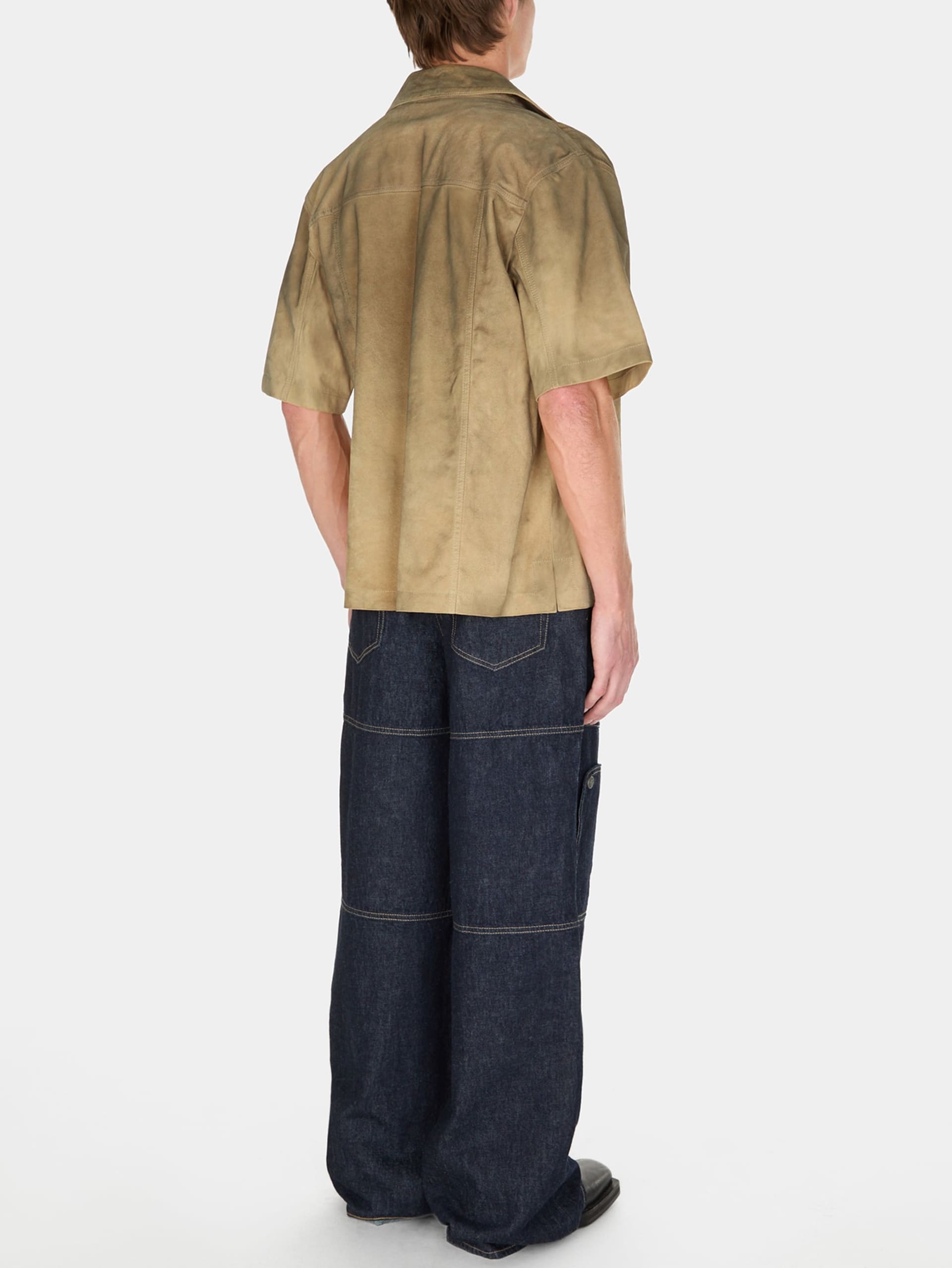 camisa de camurça