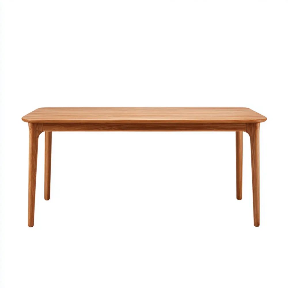 Esstisch Massivholz 180x90x75 cm – Natur – Klassisches Design