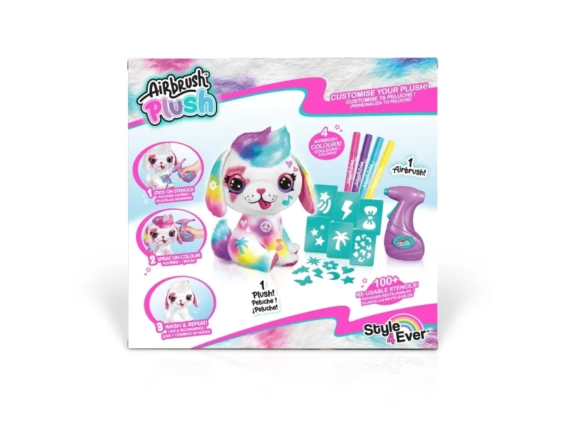 Airbrush Plush Hundehvalp