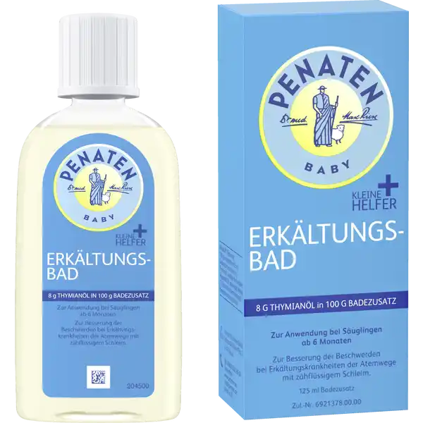 Erkältungsbad Kleine Helfer