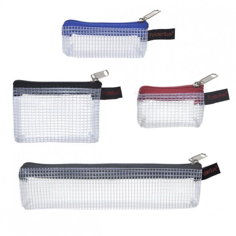 Reißverschlussbeutel transparent, Mini, Set