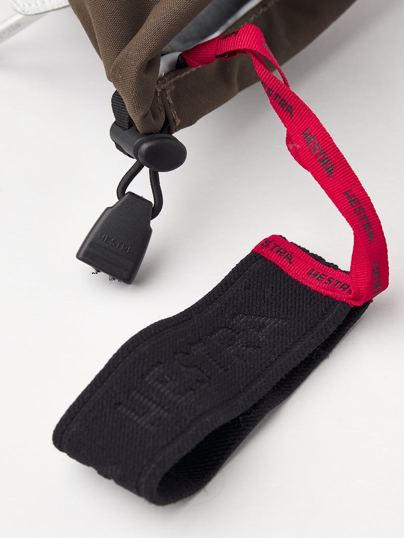 Army Leather Heli Ski Mitt Espresso