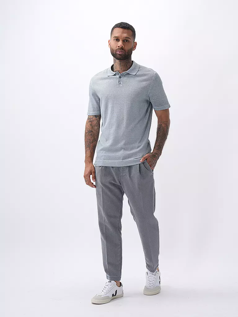 DRYKORN Poloshirt TRITON hellblau