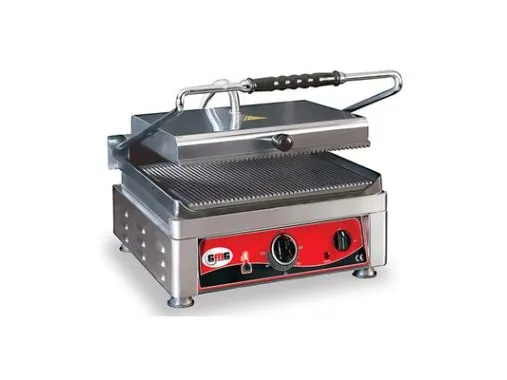 Klemgrill GMG 41x50x30 cm Grillareal 36x27 cm Rillet top/bund 300C