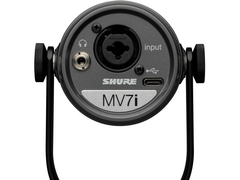 Shure Mikrofon MV7i Mikrofon mit integriertem Interface