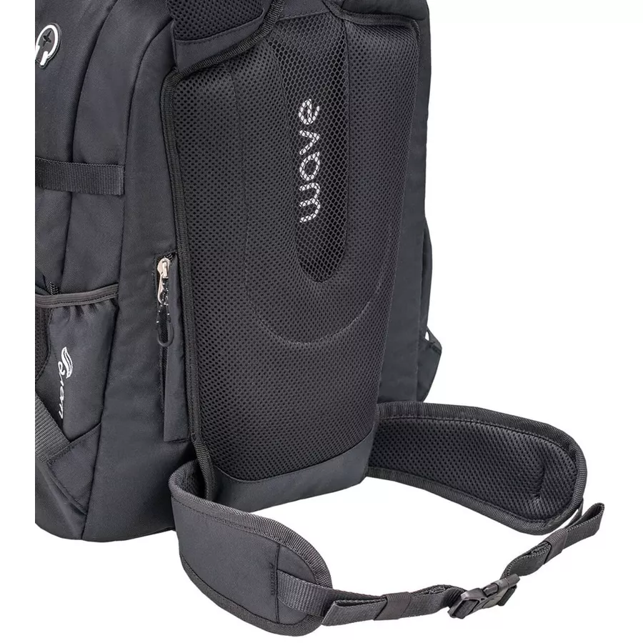 WAVE Rucksack Infinity Set 3-teilig Posh Black
