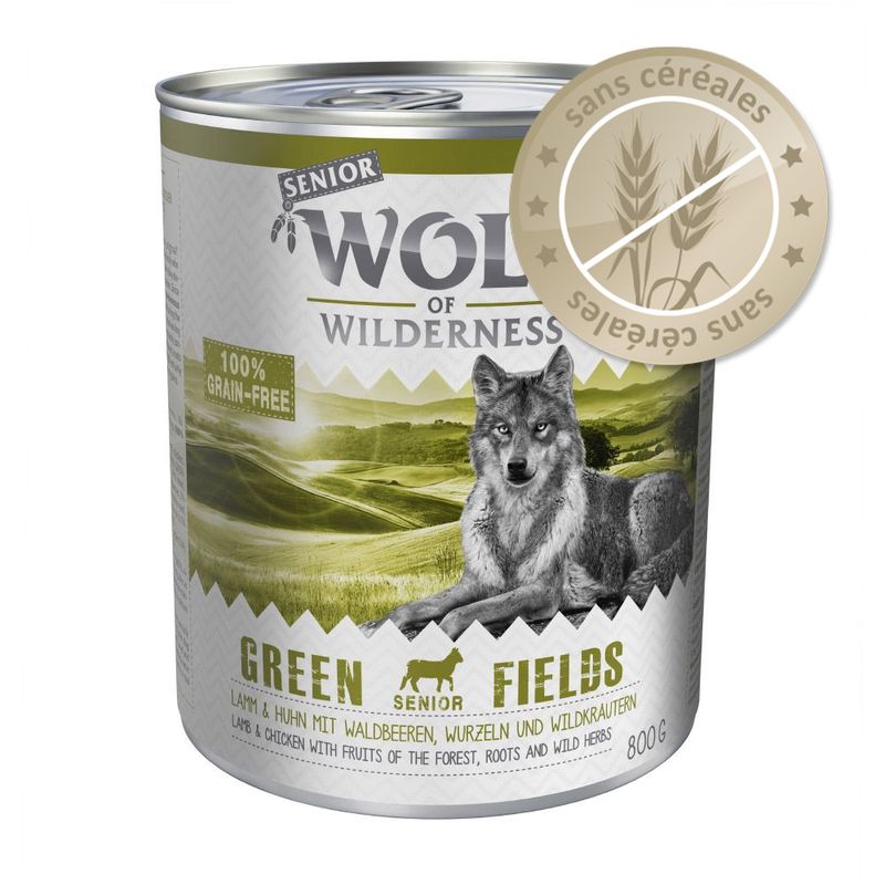 Wolf of Wilderness Senior 6 x 800 g