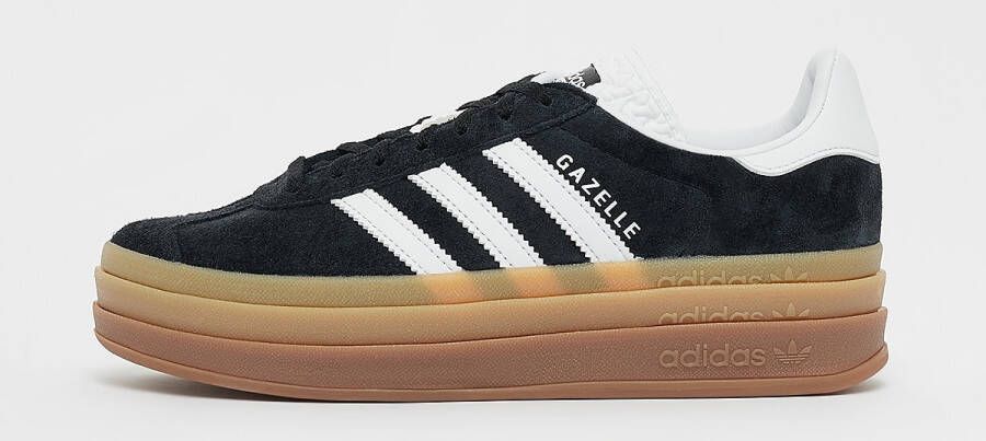Adidas Originals Gazelle Bold Dames Core Black Cloud White Cloud White- Dames Core Black Cloud White Cloud White