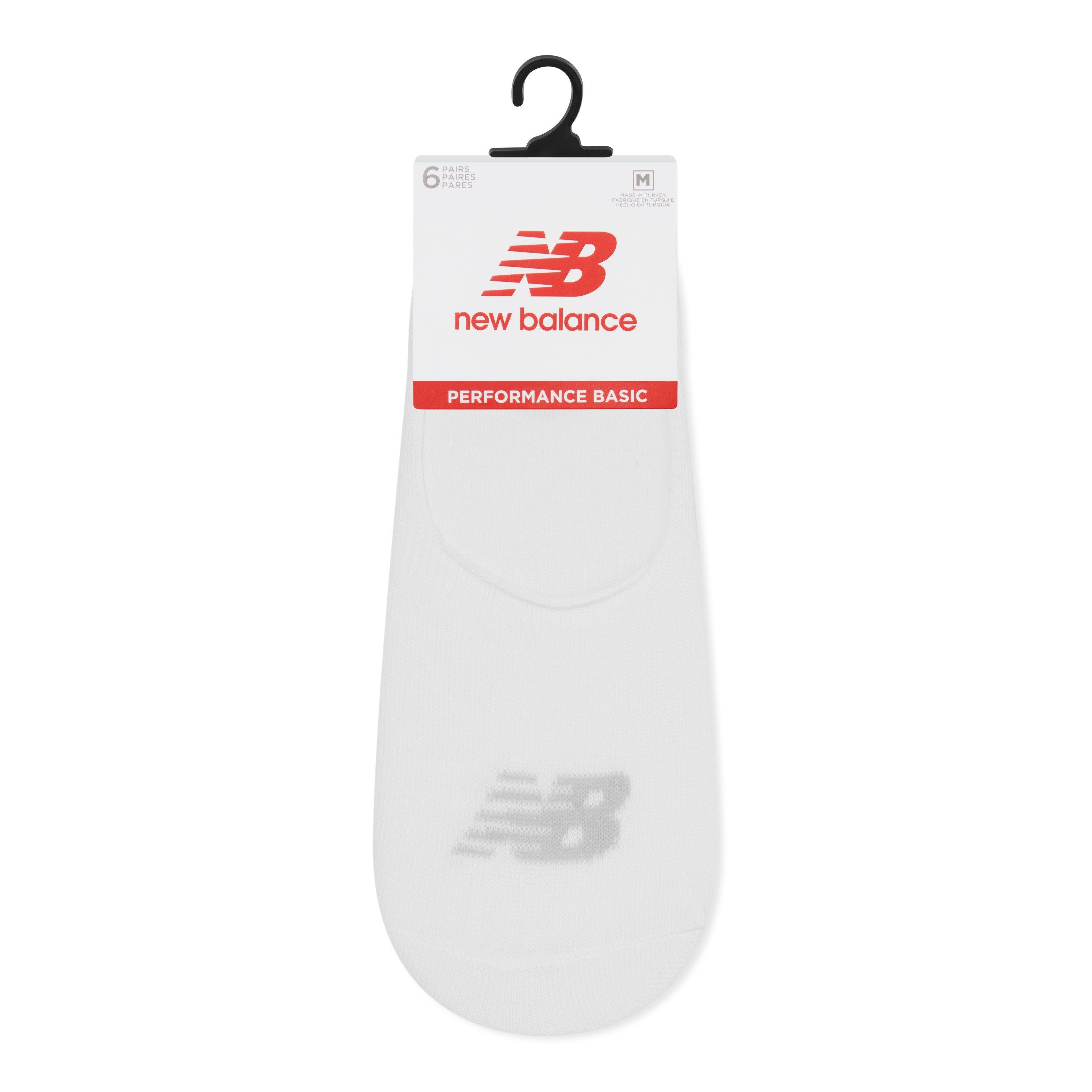 New Balance Ultra No Show Liner 6 Pack Socks
