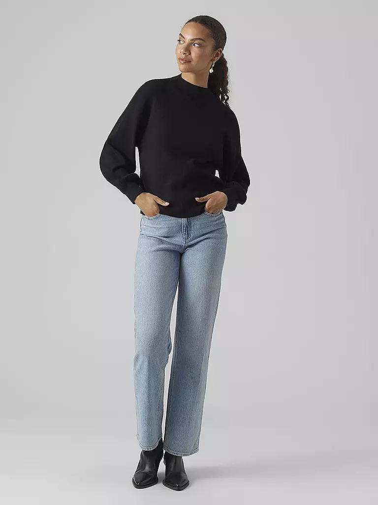 VERO MODA Pullover VMNANCY schwarz