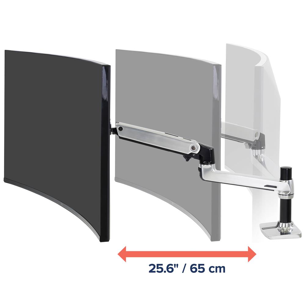 Ergotron Bras pour écran LX Aluminium
