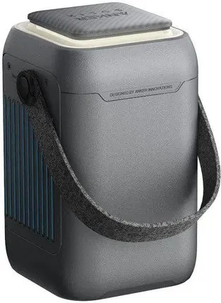 Anker SOLIX C300 power station, med 100 Watt foldbart solpanel