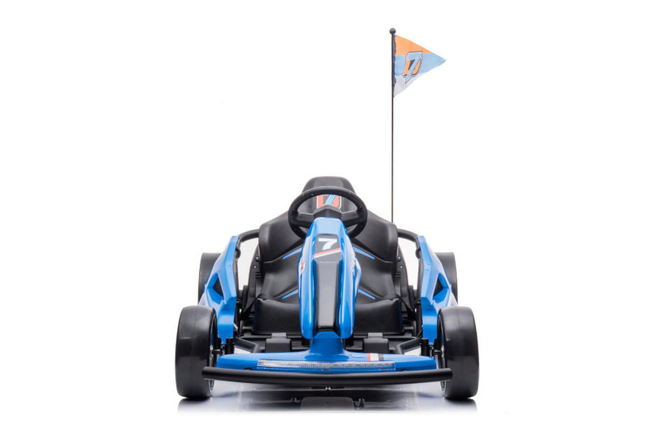 Quadriciclo elétrico infantil TPFLiving eDrift - bateria: 2 x 12 volts/7Ah, capacidade de carga 60 kg, carro infantil - carro elétrico - kart elétrico