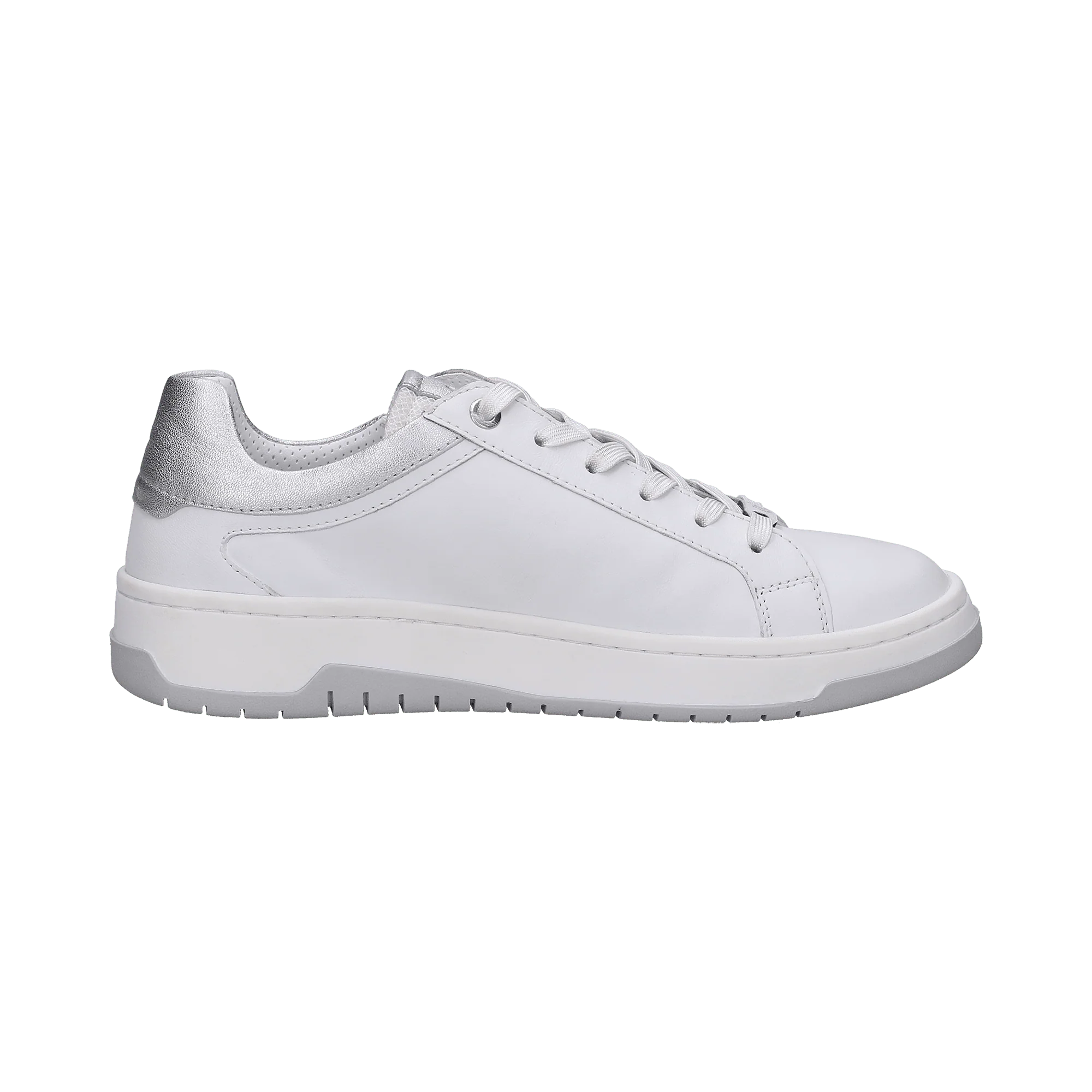 Leder Sneaker weiß