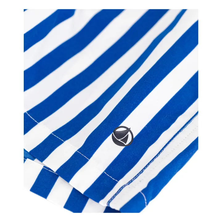 Petit Bateau Short de Bain Monty Rayé | Bleu