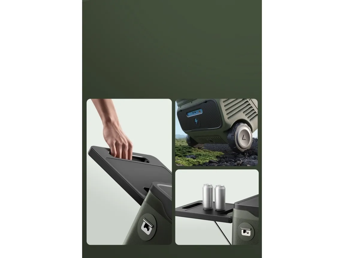Anker EverFrost Powered Cooler 30 - Transportabelt køleskab - udendørs - bredde: 74.2 cm - dybde: 46.4 cm - højde: 48.9 cm - 33 liter - Klasse F
