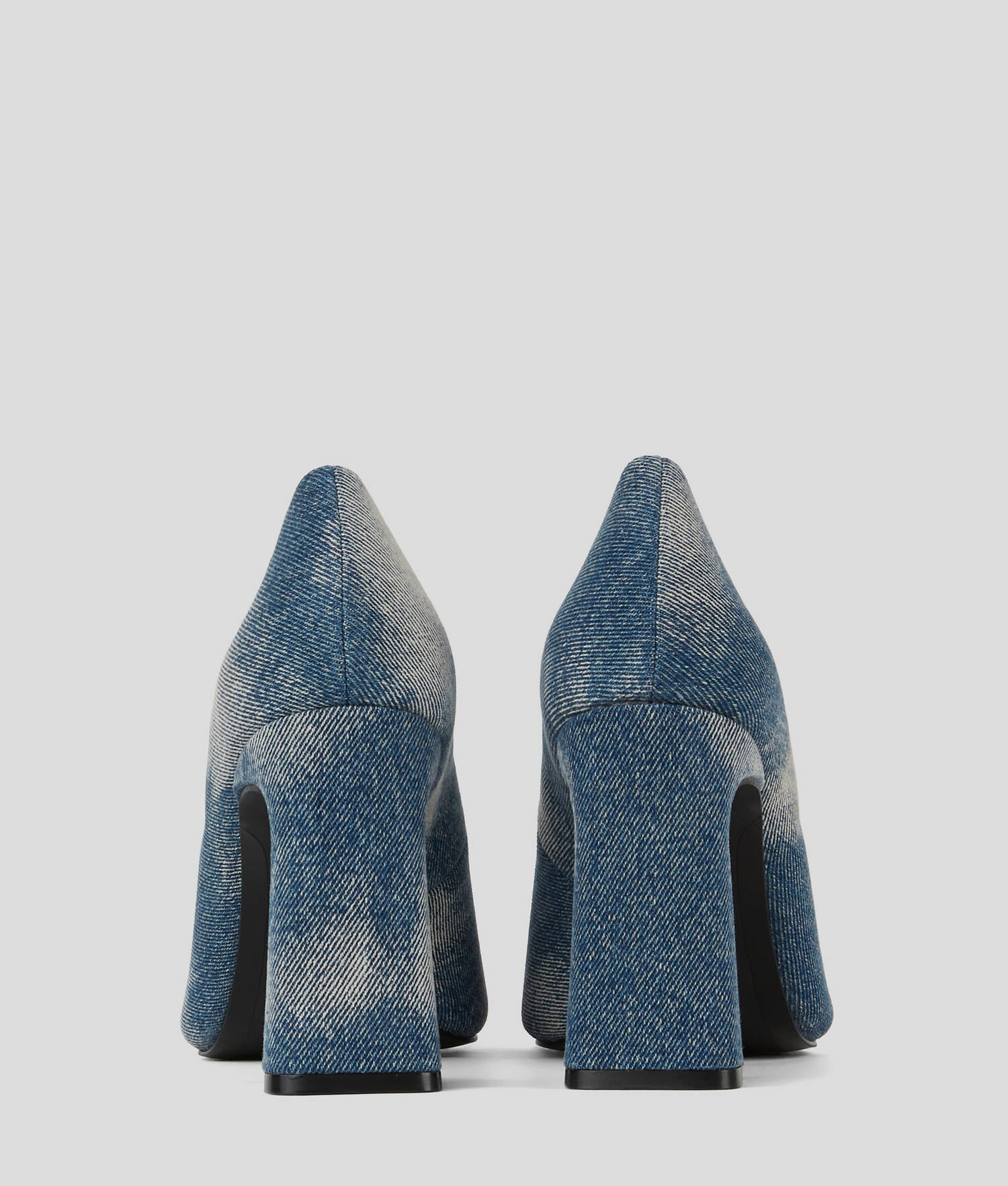 TALONS HAUTS PANACHE - Denim bleu