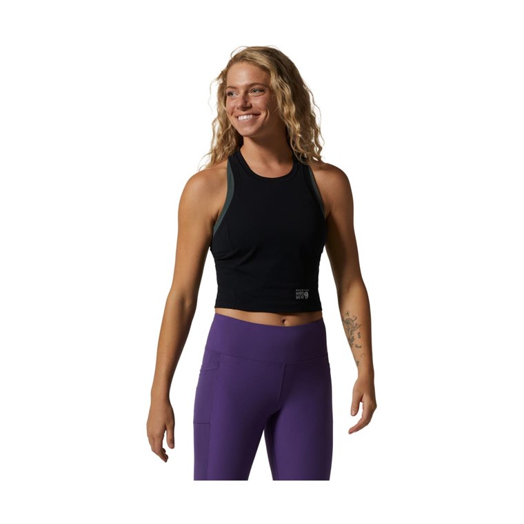 Mountain Hardwear Mountain Stretch Tanklette Women Black