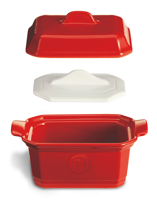 Terrine Céramique 1,2 L + Presse Emile Henry