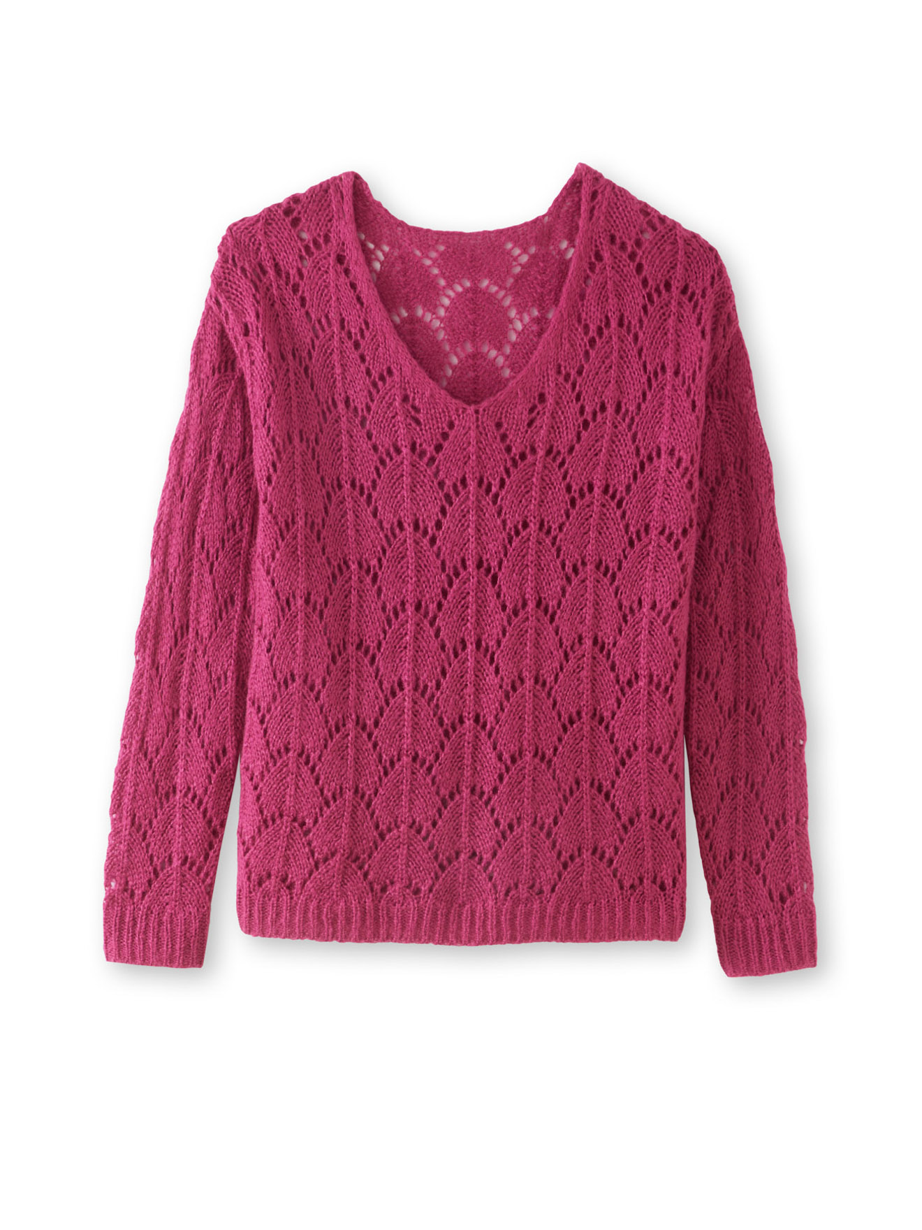 Pull avec mohair et laine
