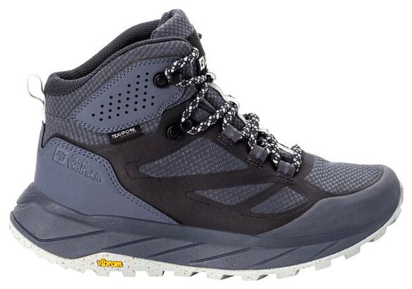 Chaussures de Randonnée Jack Wolfskin Terraventure Texapore Gris Femme