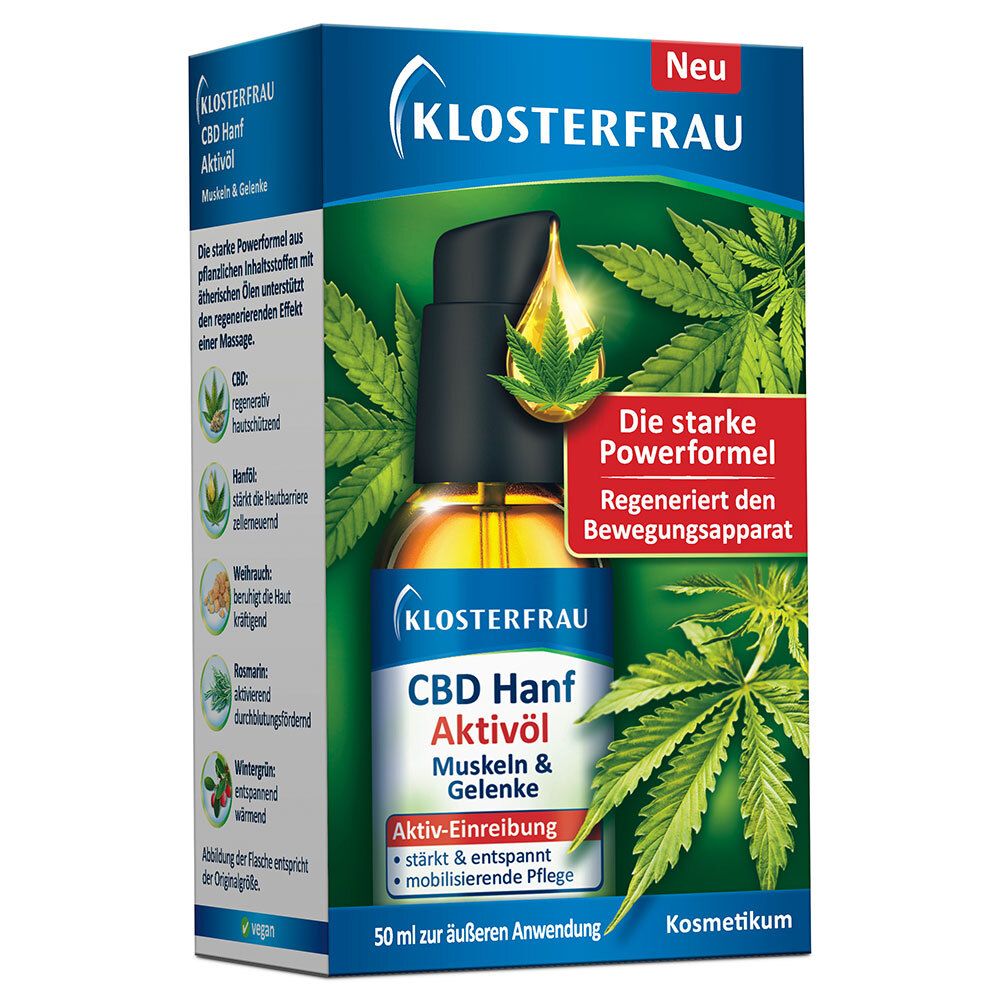 KLOSTERFRAU CBD Hanf Aktivöl