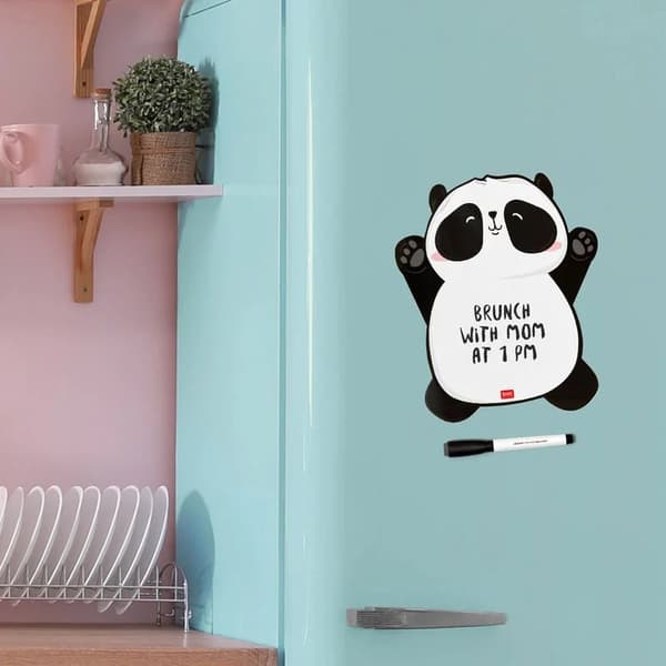 Magnetisk Whiteboard Tavle Panda 28 cm Legami