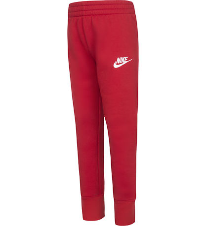 Nike Sweatset - Cardigan/Jogginghosen - Turnhalle Rot