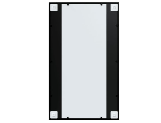 VIDAXL - Miroirs muraux 3 pcs noir 100x60 cm métal