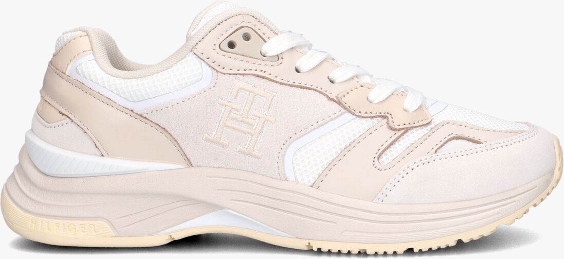 TOMMY HILFIGER witte tommy hilfiger lage sneakers modern prep runner