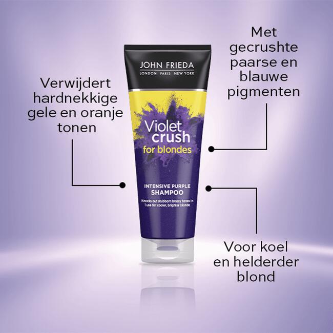 John Frieda Violet Crush Intense Purple Shampoo 250 ML
