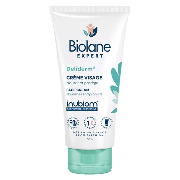 Biolane Expert - Déliderm - Creme Facial - Pele Sensível - 50ml