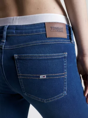 Calça jeans skinny de cintura baixa Sophie