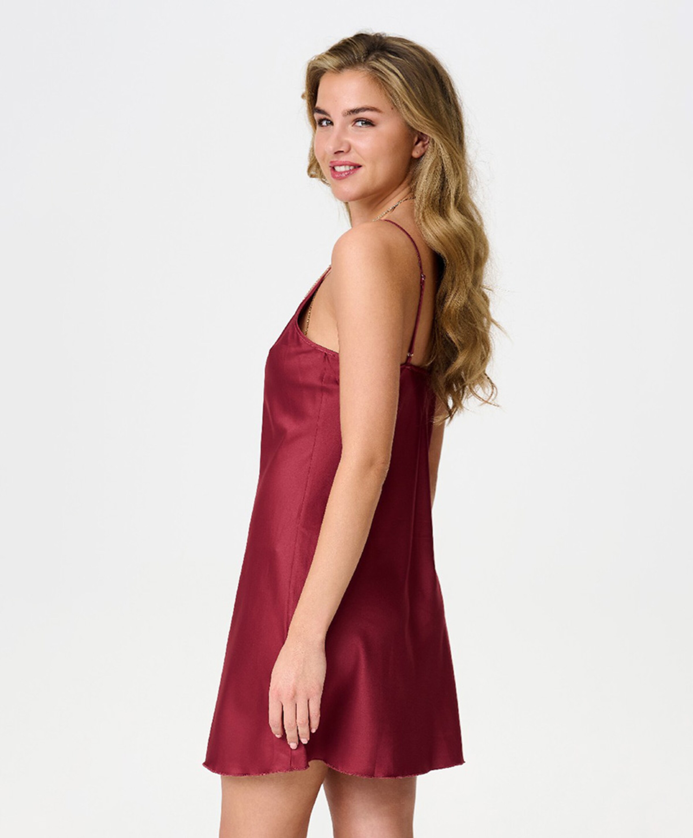LingaDore Dames nachthemd bordeaux