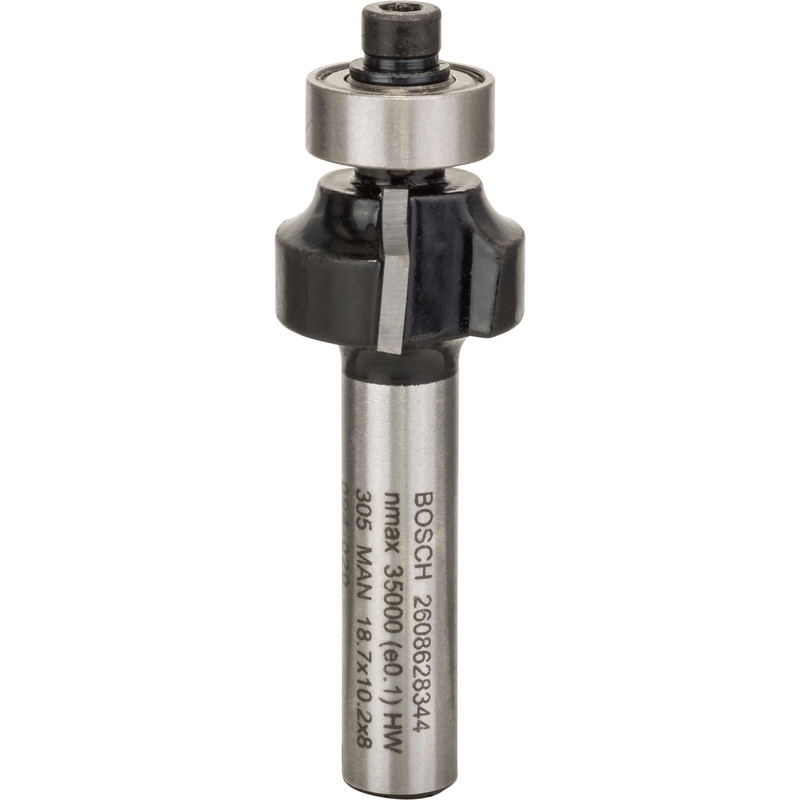 Bosch afrondprofielfrees 8 : 12,7x18,7x3x10,5mm