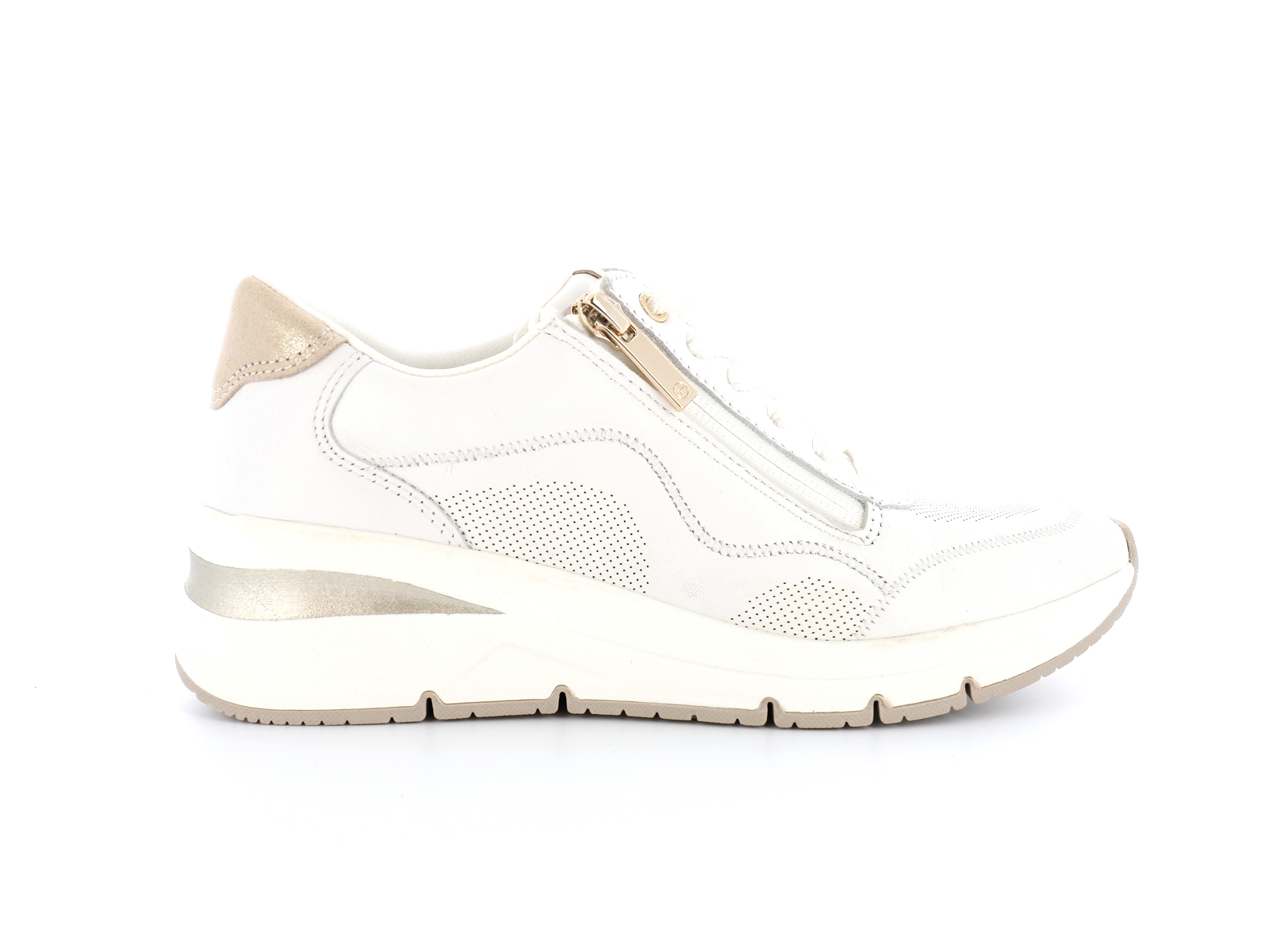 Tamaris-23761 Cuir Blanc
