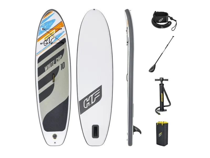 Bestway Hydro-Force SUP Paddle Board 3.05m x 84cm x 12cm White Cap sæt