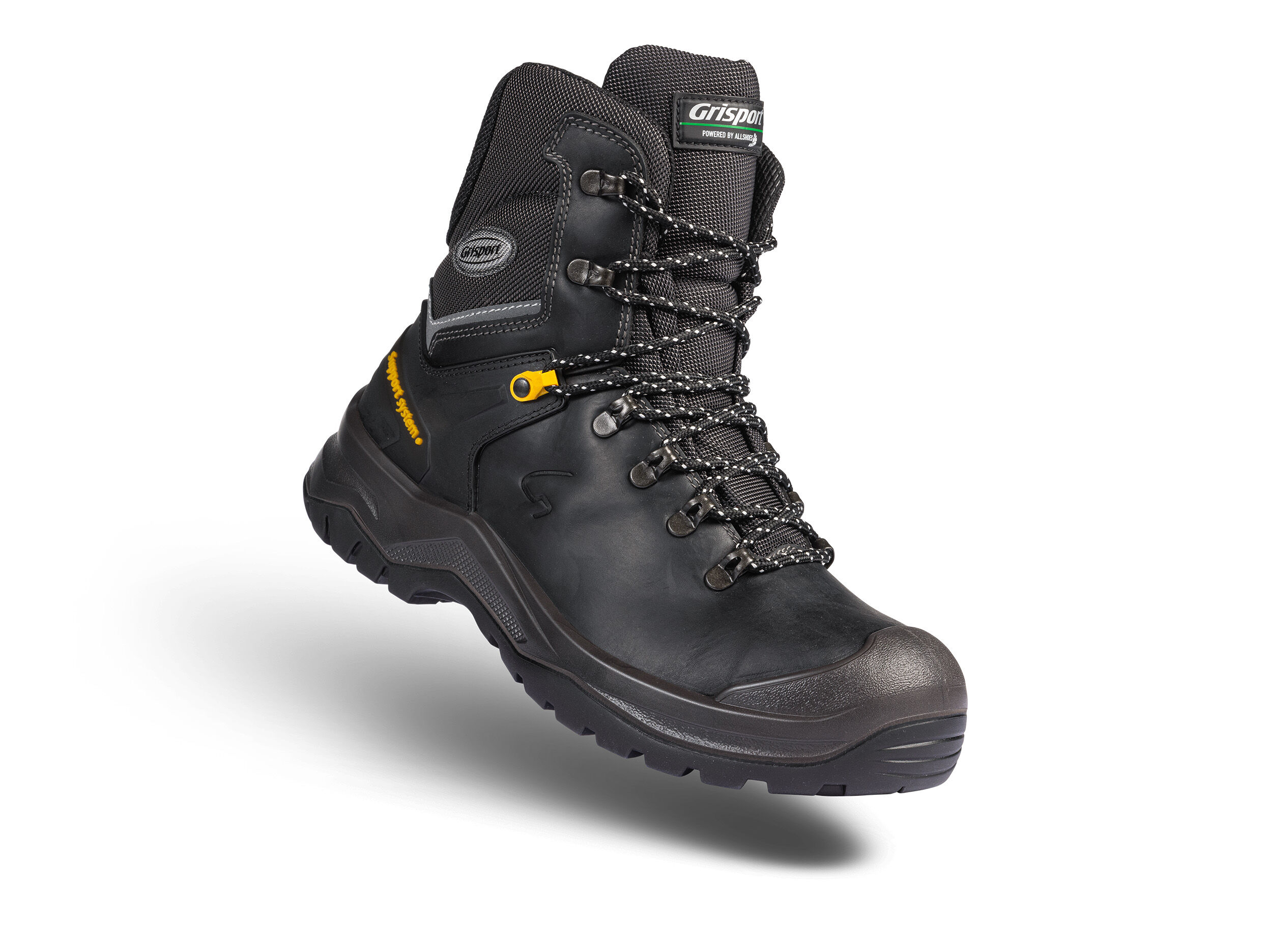 Grisport 905 - Werkschoenen - met Rits - Zwart - 39