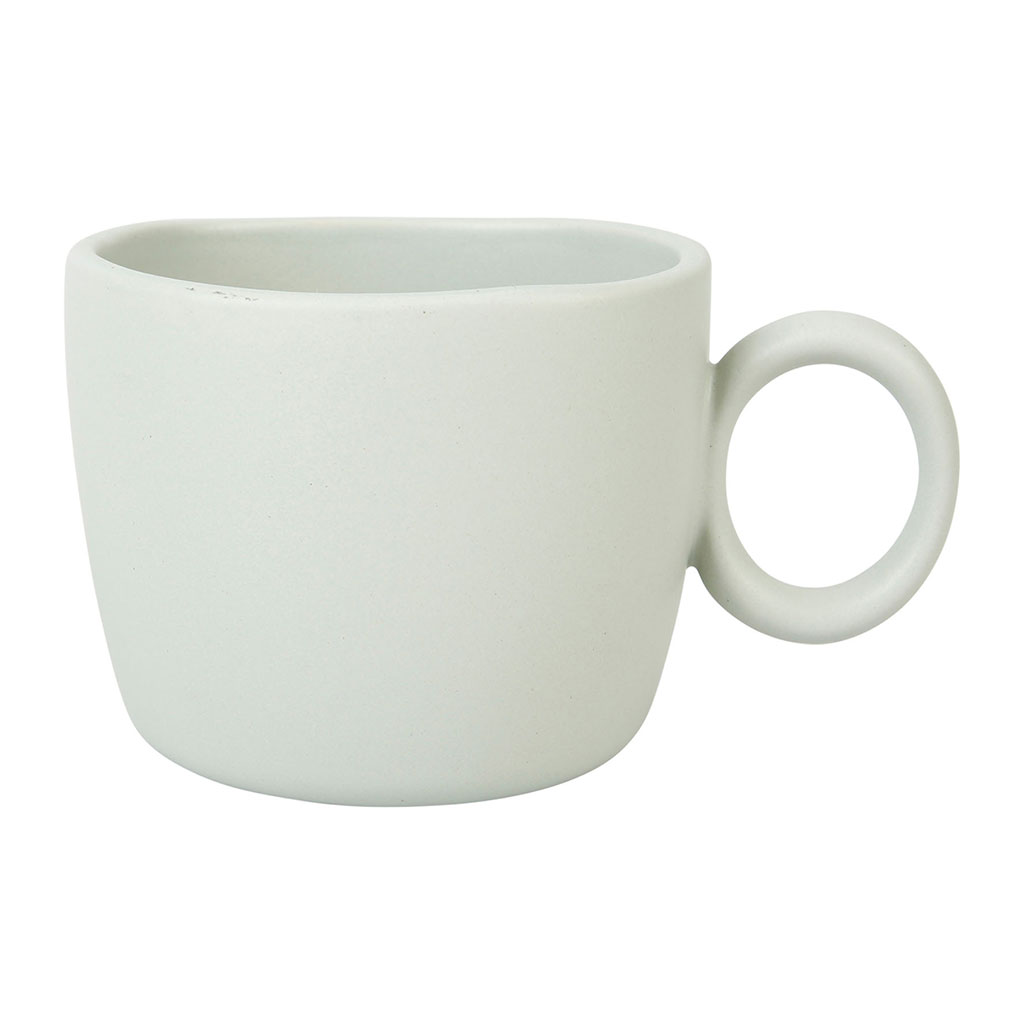 Mug grès RONDO blanc 31cl - LETHU
