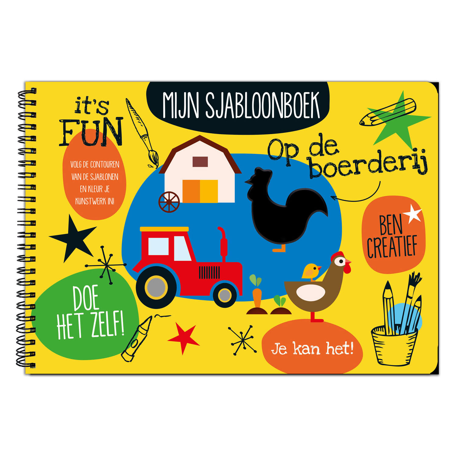 Mijn Sjabloonboek - Op de boerderij